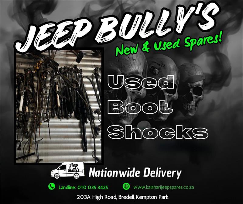 Bonnet And Boot Shocks Available For Jeep, Dodge - Private Seller Bonnet And Boot Shocks Available For Jeep, Dodge - Private Seller