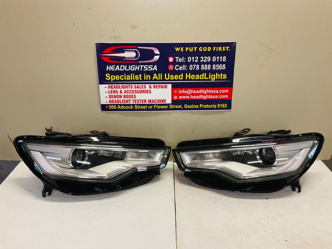Audi A6 S6 left and right side xenon headlights (3 ballasts) - Private Seller Audi A6 S6 left and right side xenon headlights (3 ballasts) - Private Seller