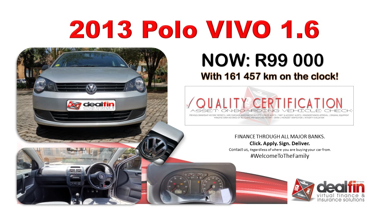 2013 VW Polo Vivo sedan 1.6