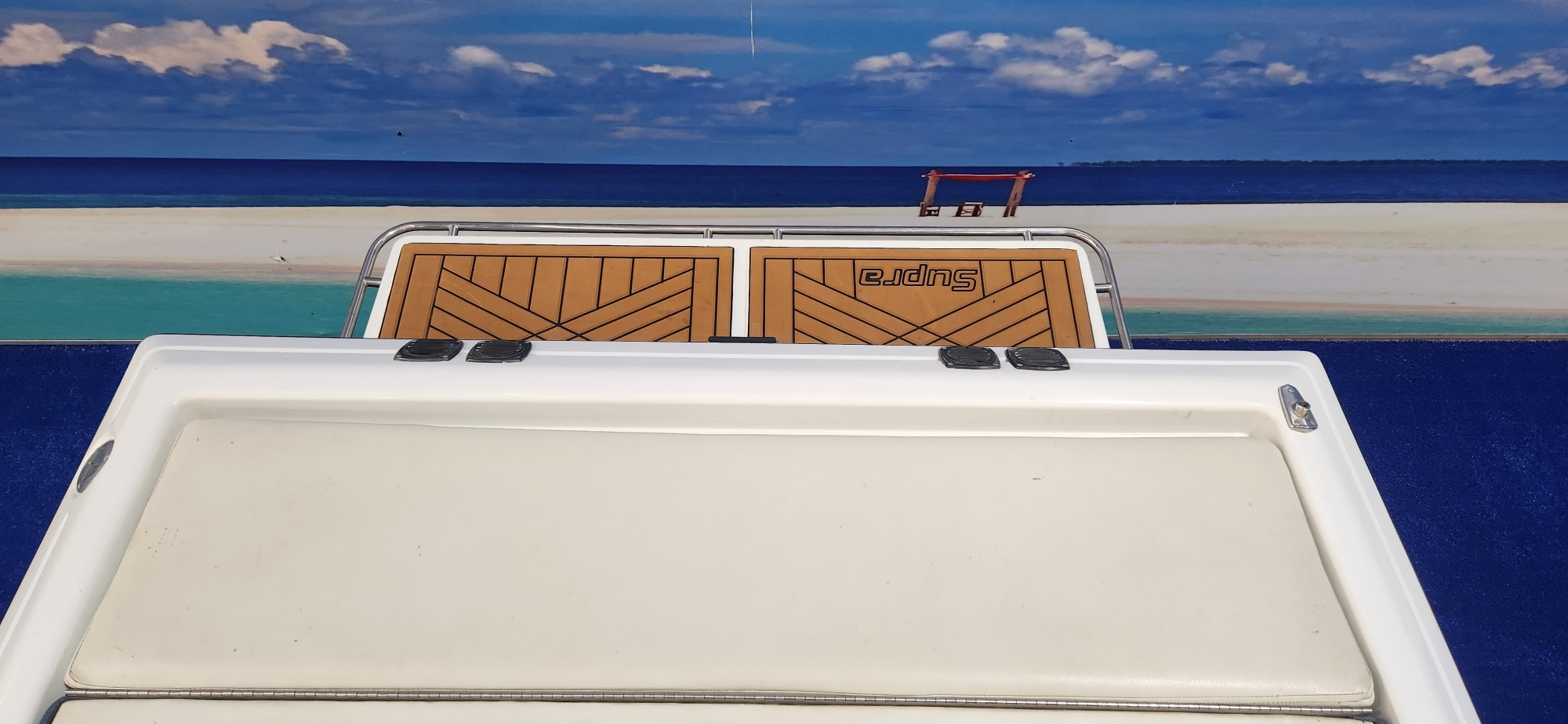 SUPRA 20 FT ON TRAILER 5.7 L FORD V 8