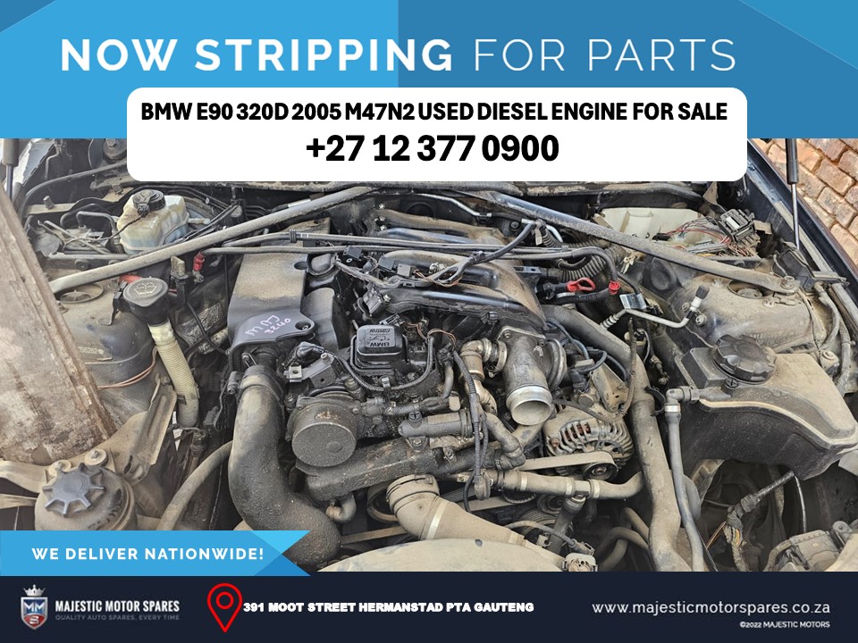 2005 BMW 320D E90 M47N2 Diesel Engine Second Hand for Sale