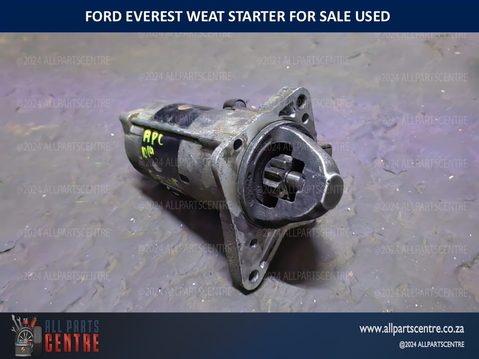 Ford Everest WEAT starter for sale used