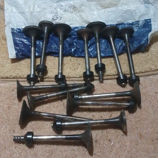 Cortina mk3 GT, intake / exhaust valves - Private Seller Cortina mk3 GT, intake / exhaust valves - Private Seller