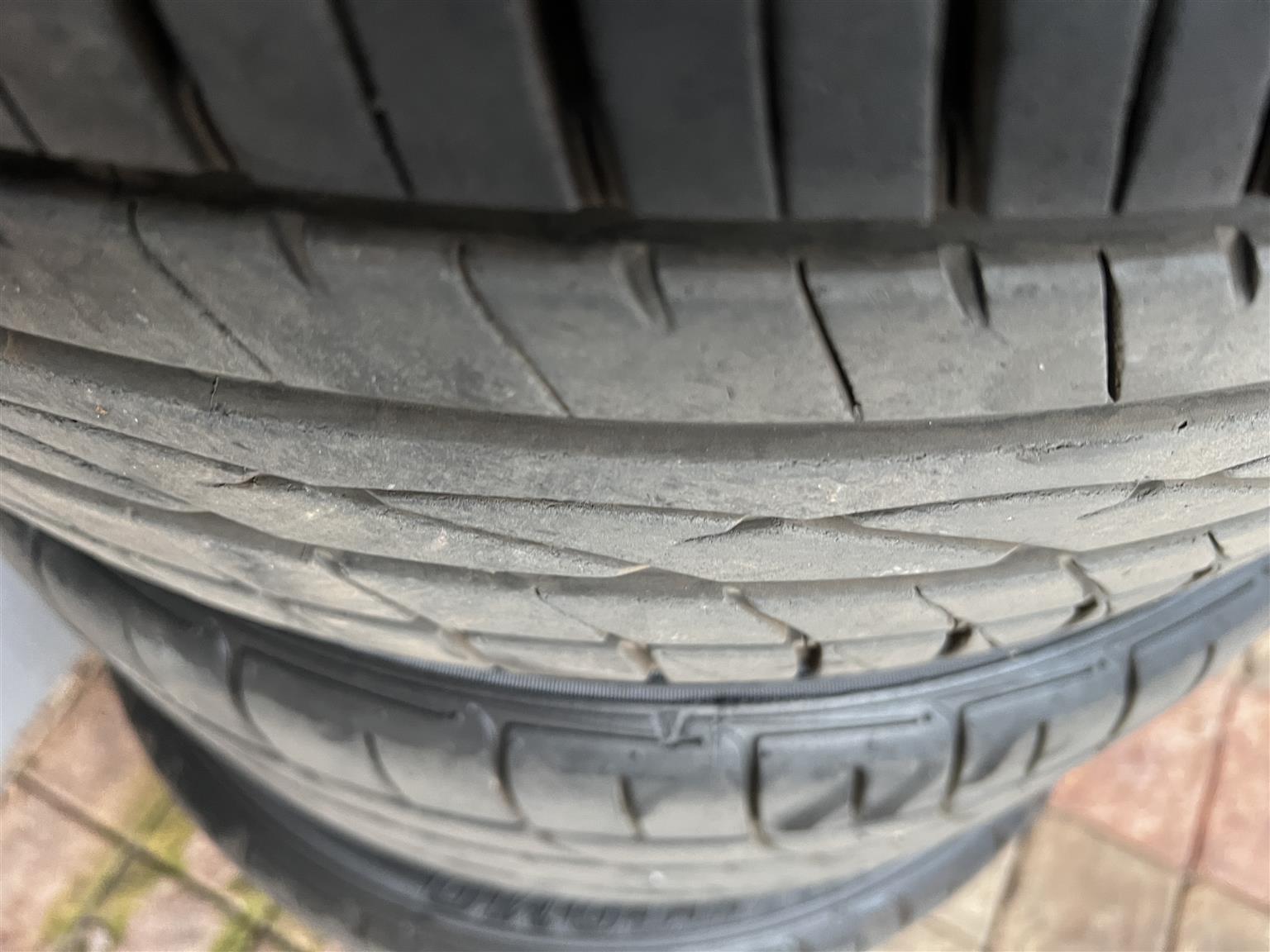 Merc Amg 17" wheels and tyres