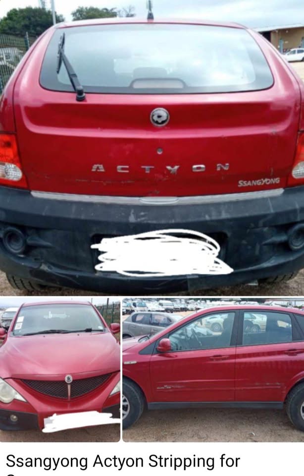 Ssangyong Actyon Stripping for Spares
