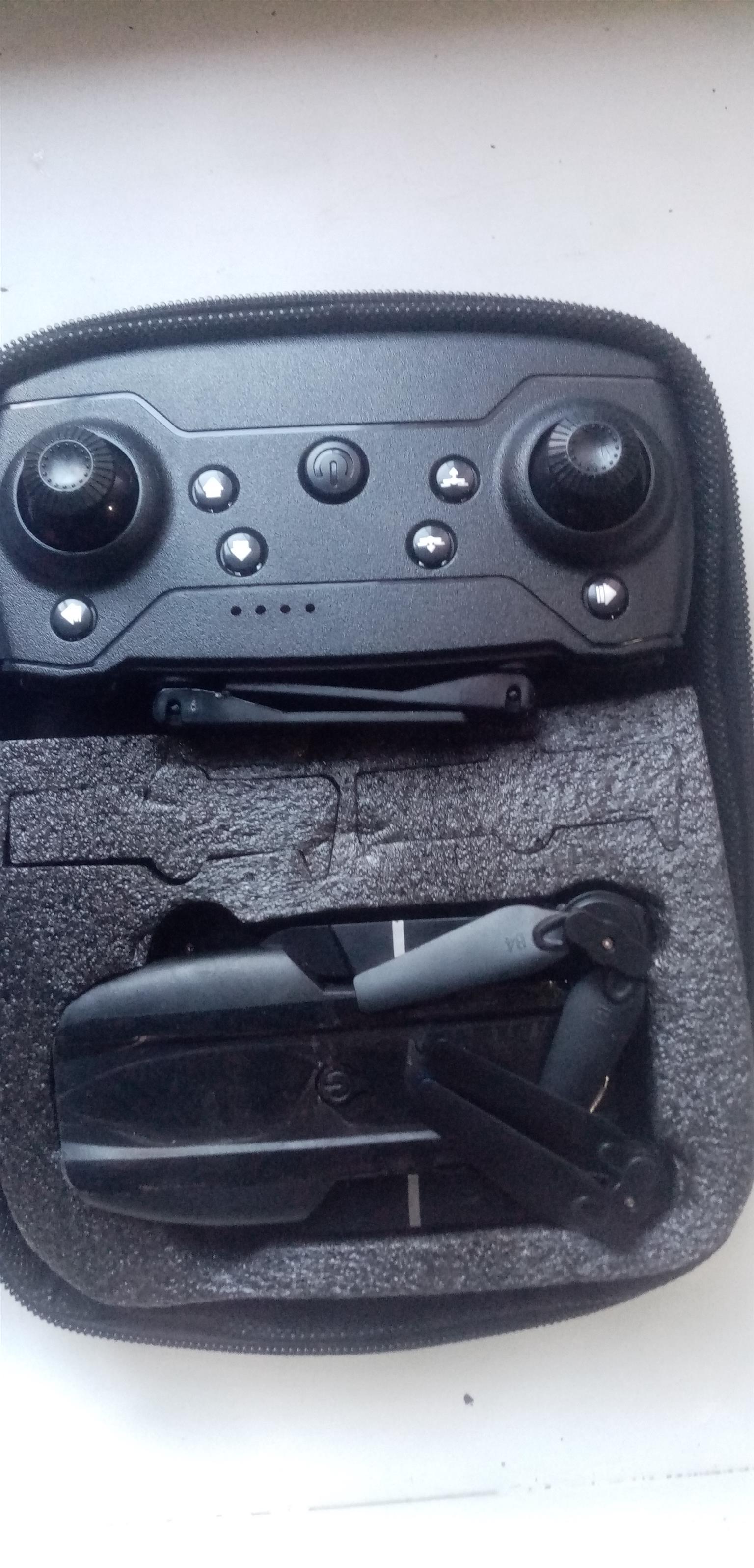 E99 - Foldable Dual Lens Drone With Precision Flight Control - Black