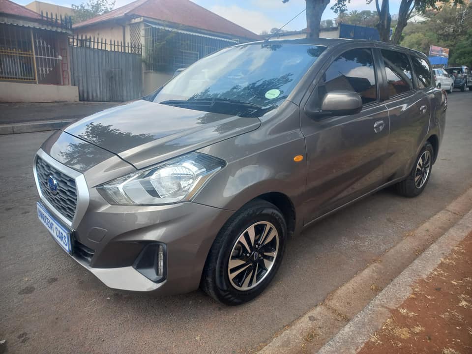2020 DATSUN GO + 1.2 CVT PETROL, 7SEATER, MANUAL, GREY COLOR, MILEAGE 40000KMS
