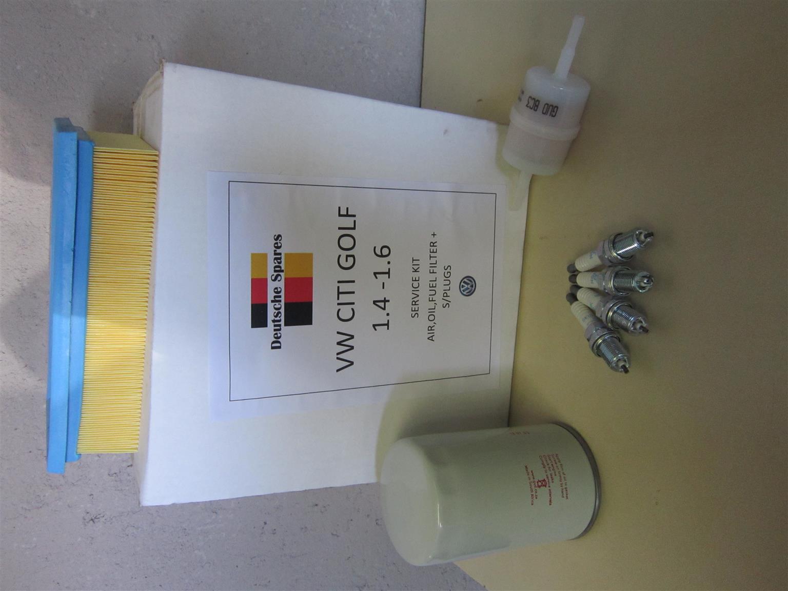VW Citi Golf Service Kit -1.3,1.4,1.6 (1983-2010)