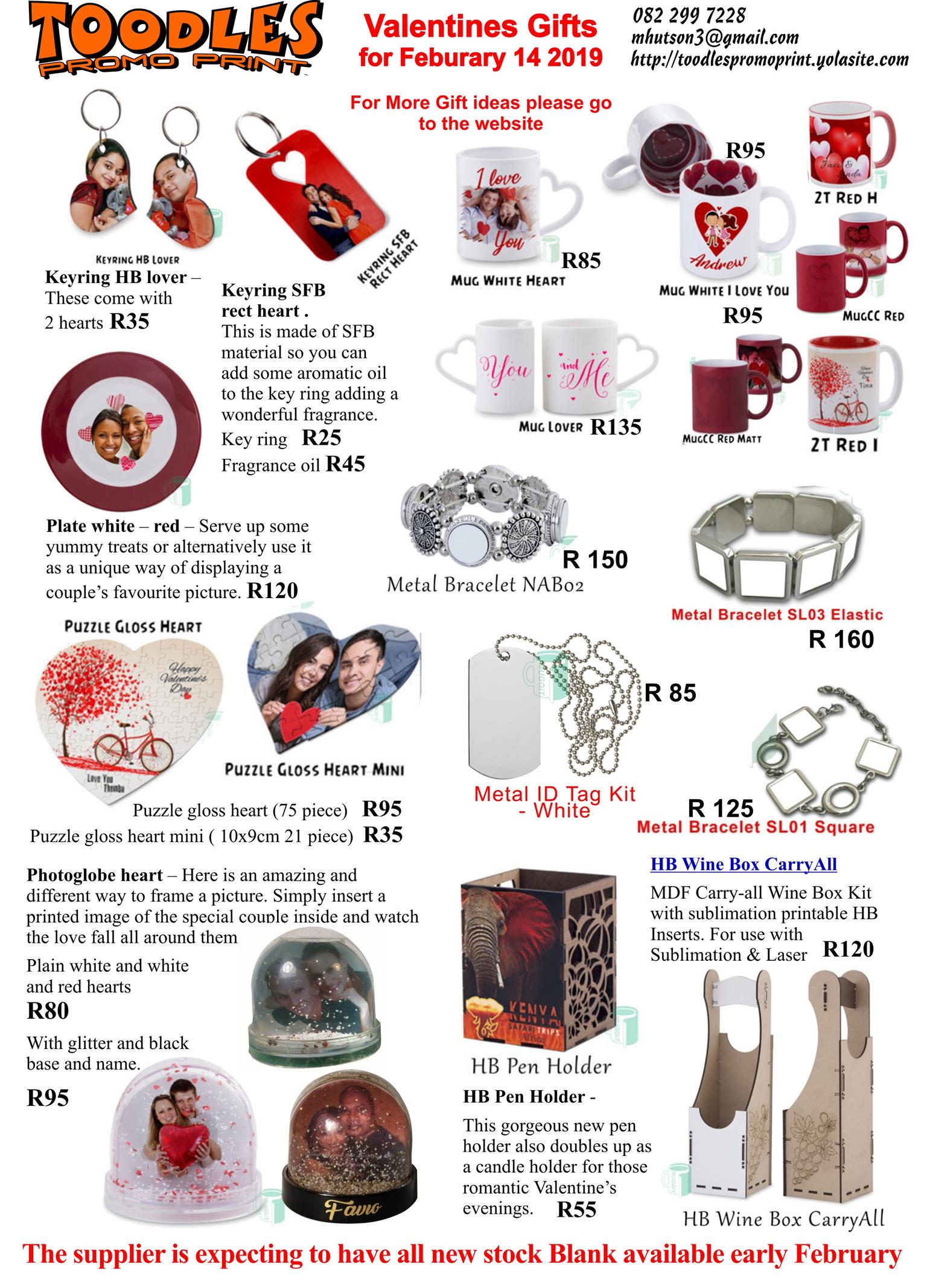 personalised gifts johannesburg