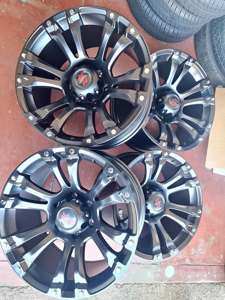 Bakkie universal wheels size 18 pcd 6×139 they fit most bakkies brand new