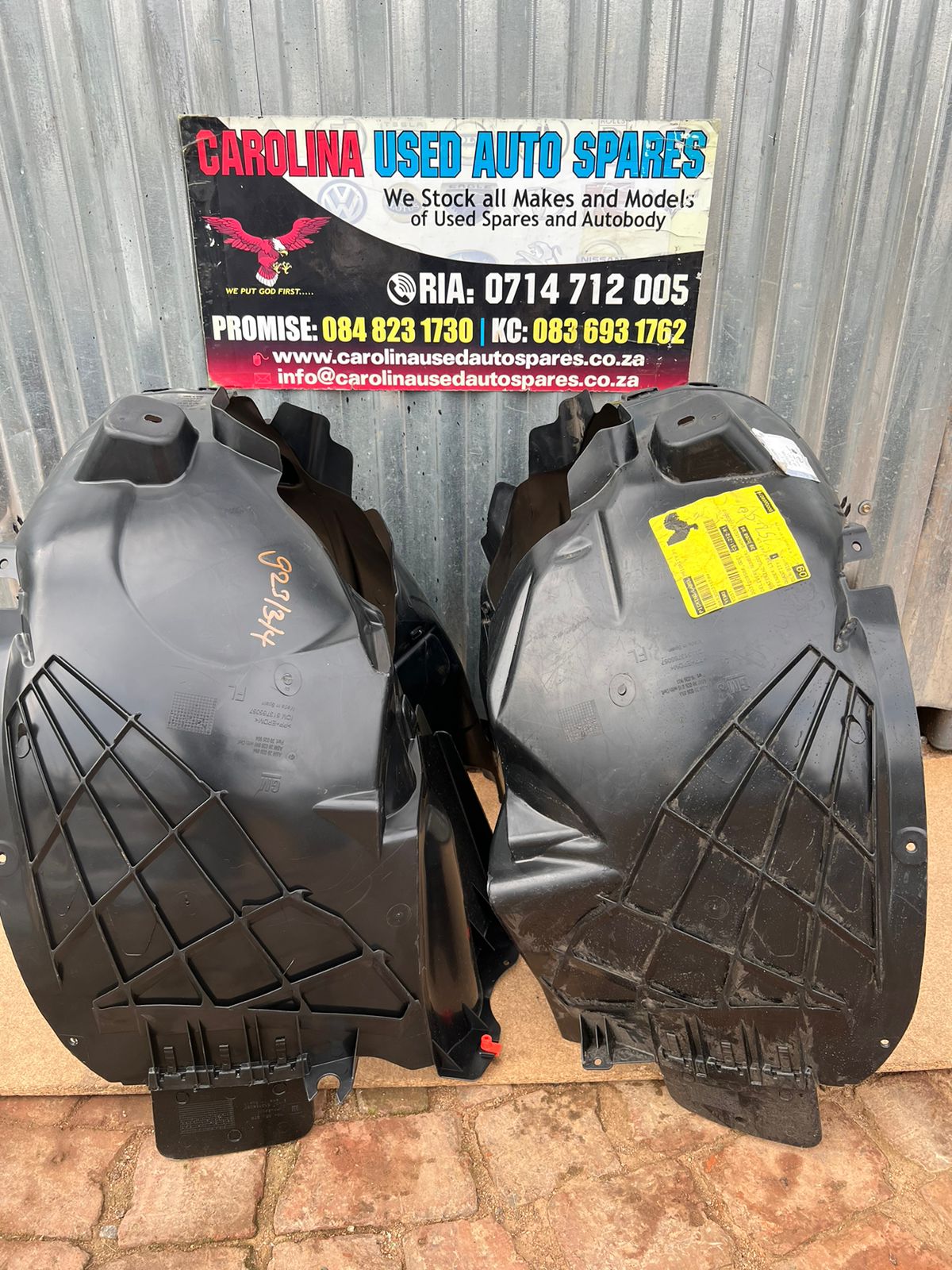 Opel Corse E left and right fender liner - Private Seller Opel Corse E left and right fender liner - Private Seller