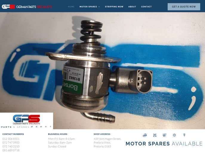 AUDI A4 B9 1.4 TFSI NEW HIGH PRESSURE FUEL PUMPS FOR SALE - Private Seller