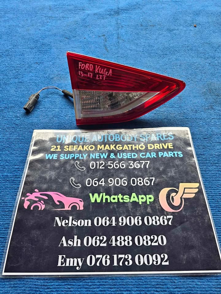 Ford Kuga 2013 – 2017 Left Inner Tail Light Ford Kuga 2013 – 2017 Left Inner Tail Light