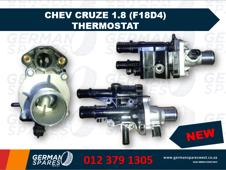 CHEV CRUZE 1.8 (F18D4) THERMOSTAT COMPLETE – NEW FOR SALE - Private Seller CHEV CRUZE 1.8 (F18D4) THERMOSTAT COMPLETE – NEW FOR SALE - Private Seller