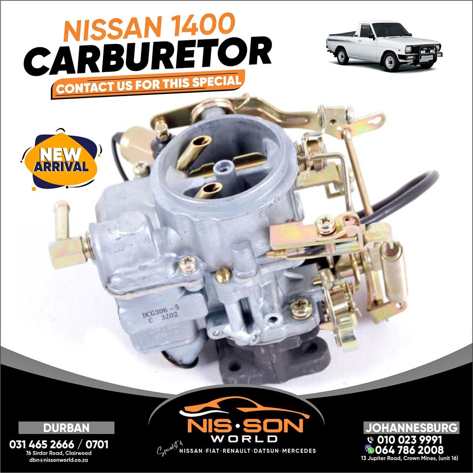 NISSAN 1400 CARBURETOR - Private Seller NISSAN 1400 CARBURETOR - Private Seller