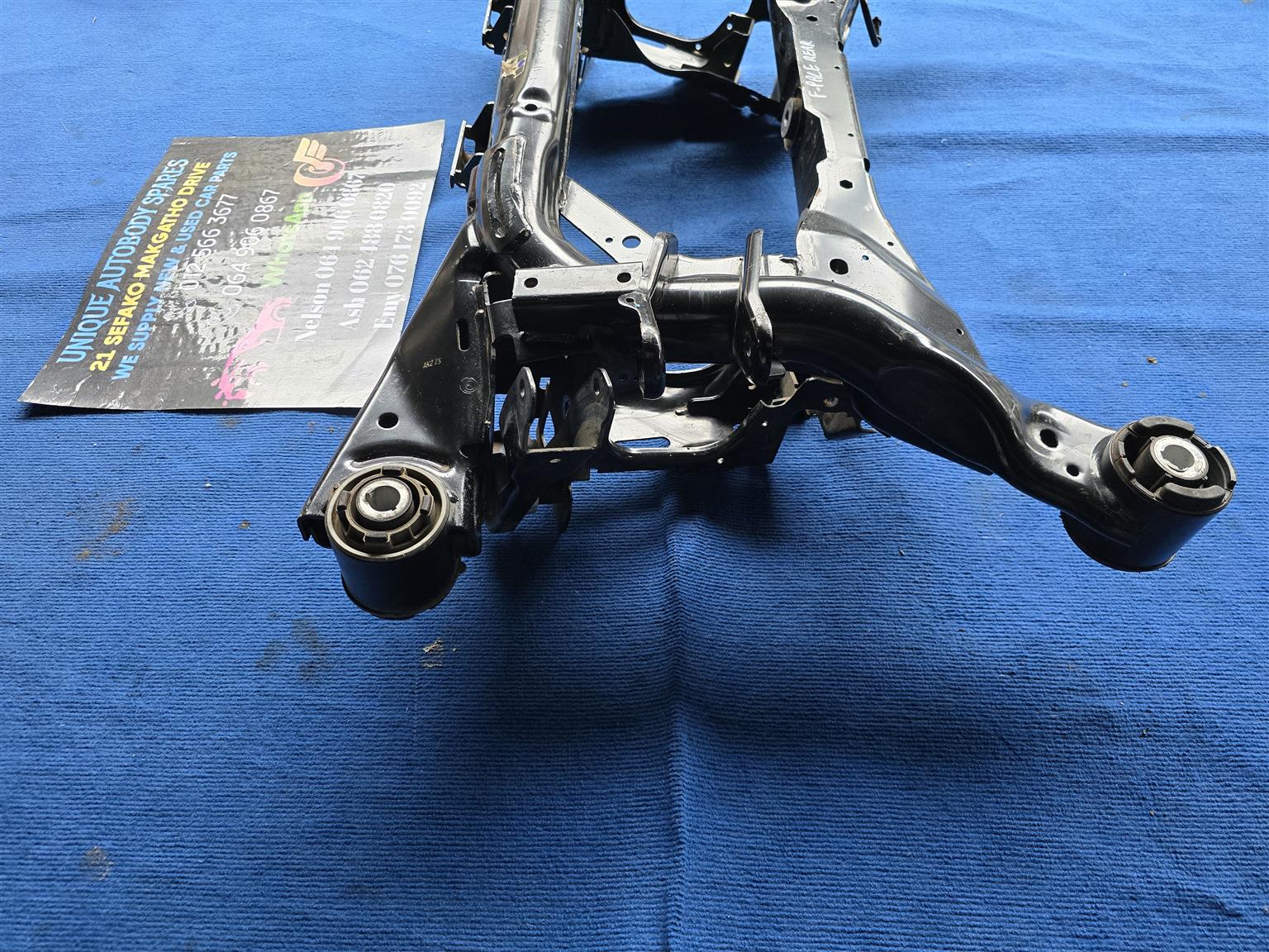 jaguar f pace rear sub frame