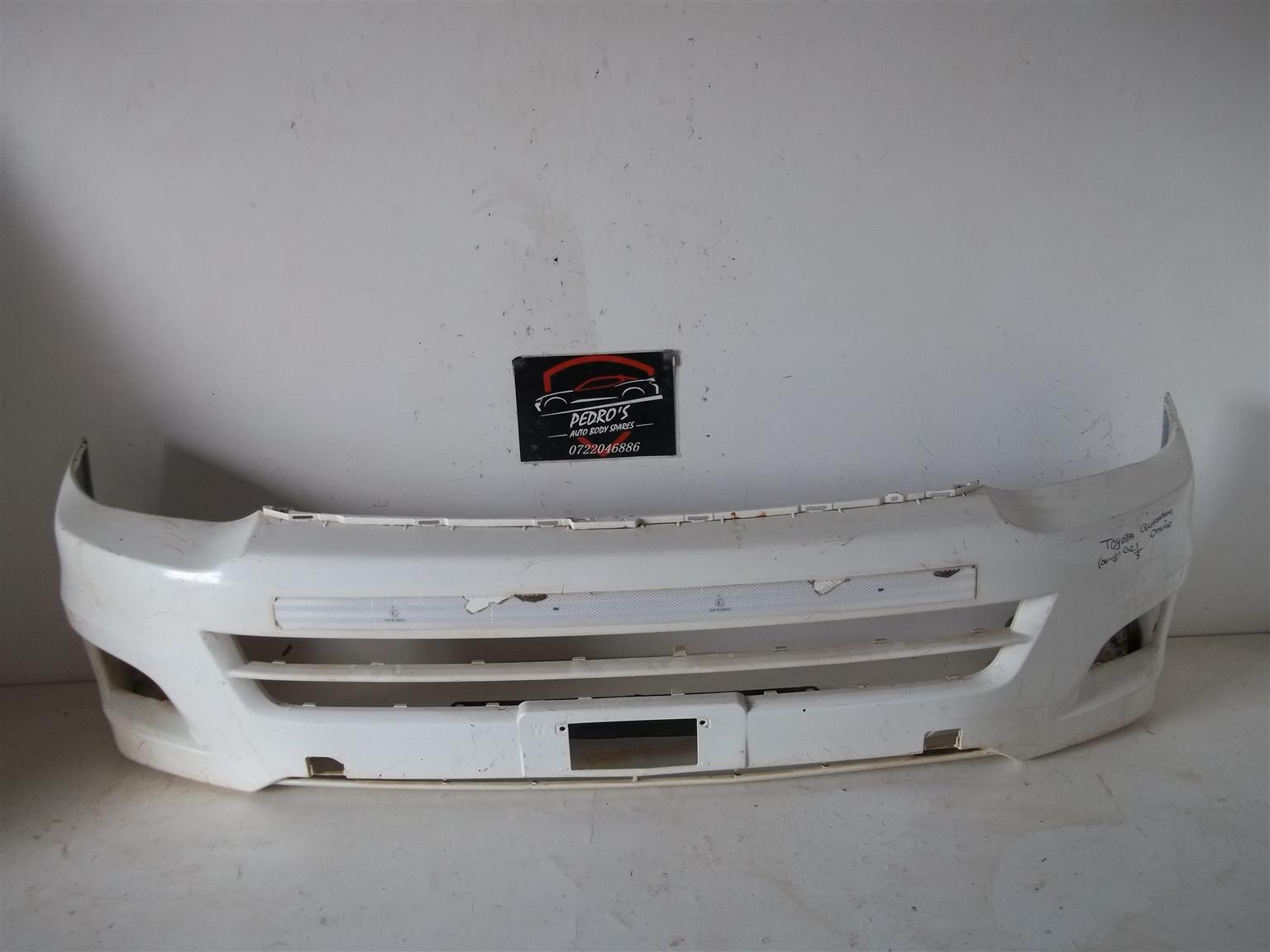 Toyota Quantum '04-'13 front bumper - Private Seller Toyota Quantum '04-'13 front bumper - Private Seller