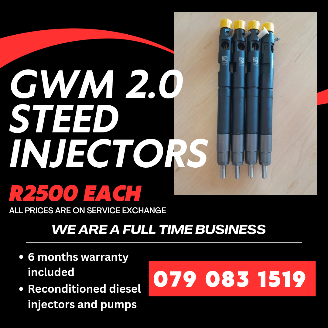 GWM 2.0 INJECTORS FOR SALE WITH WARRANTY - Private Seller GWM 2.0 INJECTORS FOR SALE WITH WARRANTY - Private Seller