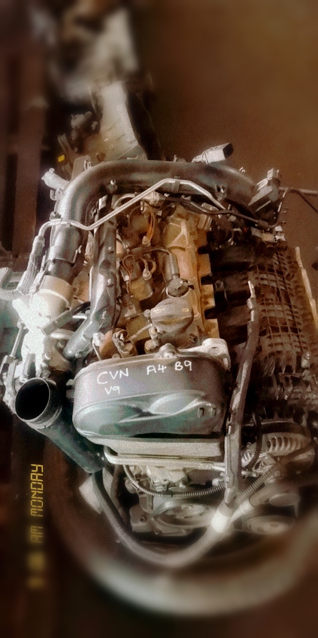 AUDI A4 B9 CVN V9 ENGINE FOR SALE LIMITED OFFER - Private Seller AUDI A4 B9 CVN V9 ENGINE FOR SALE LIMITED OFFER - Private Seller