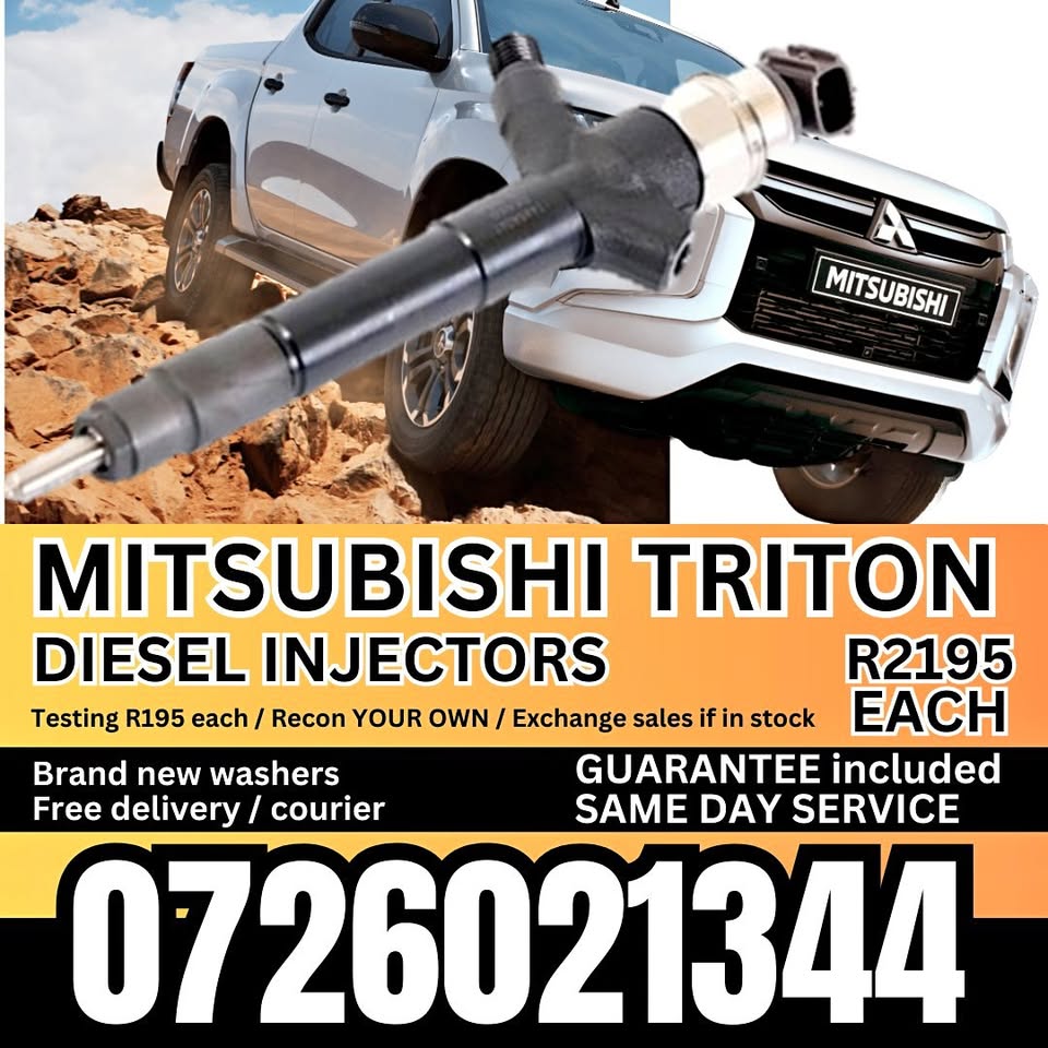 Mitsubishi Triton diesel injectors for sale