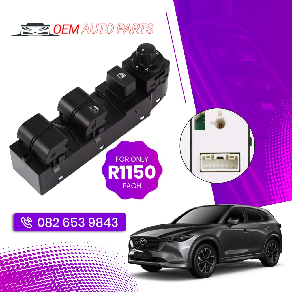 MAZDA 6 CX-5 Right Side Main Power Window Switch - Private Seller