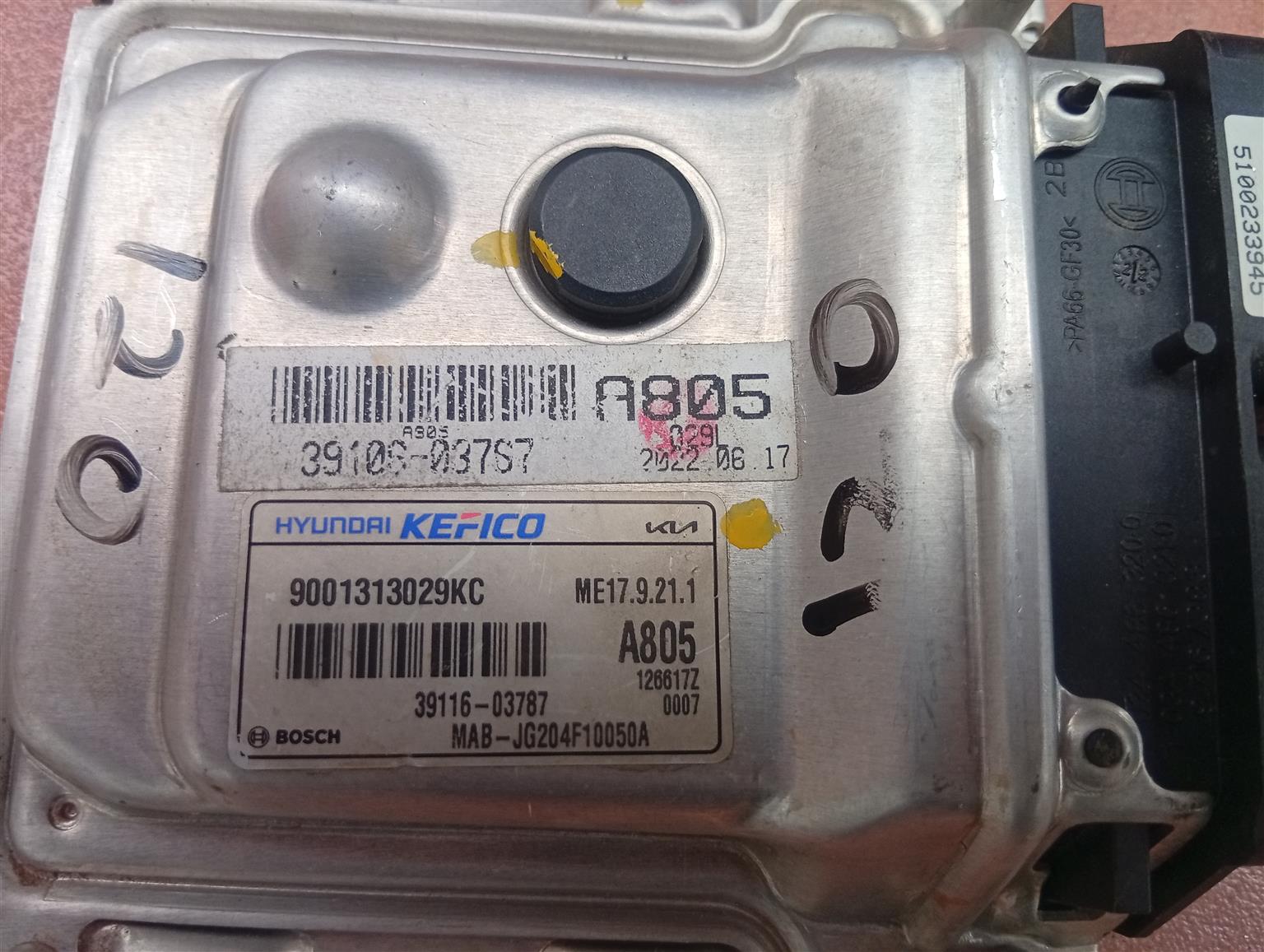 Hyundai i20 ECU computer box 39116-03787 - Private Seller Hyundai i20 ECU computer box 39116-03787 - Private Seller