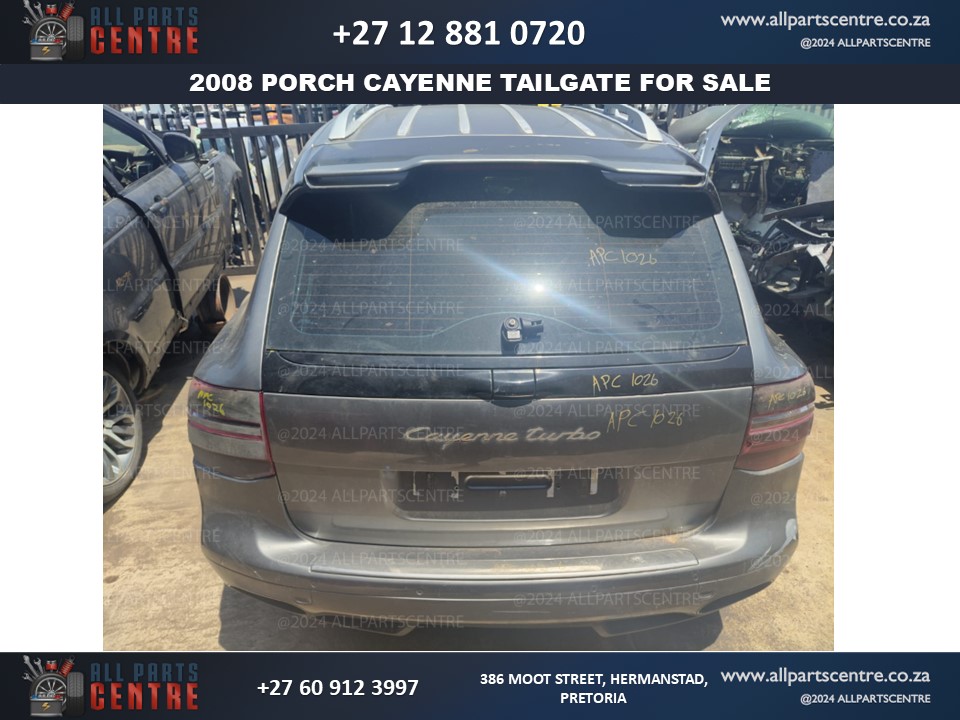 2008 Porsche cayenne tailgate for sale 2008 Porsche cayenne tailgate for sale