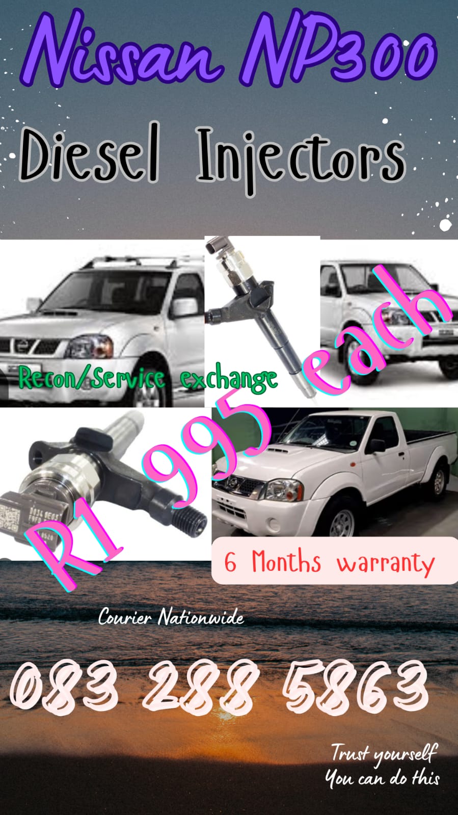 Nissan NP300 Diesel Injectors - Private Seller