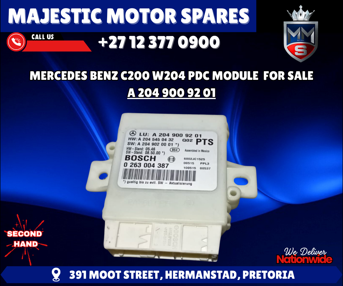 Mercedes-Benz C200 W204 PDC Module For Sale - Private Seller Mercedes-Benz C200 W204 PDC Module For Sale - Private Seller