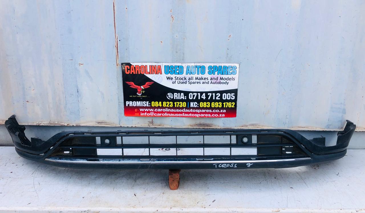 VW T-cross front bumper spoiler with chrome trimming (2018) - Private Seller VW T-cross front bumper spoiler with chrome trimming (2018) - Private Seller