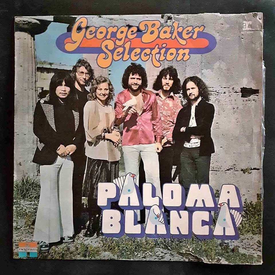George Baker Selection – Paloma Blanca LP Record George Baker Selection – Paloma Blanca LP Record