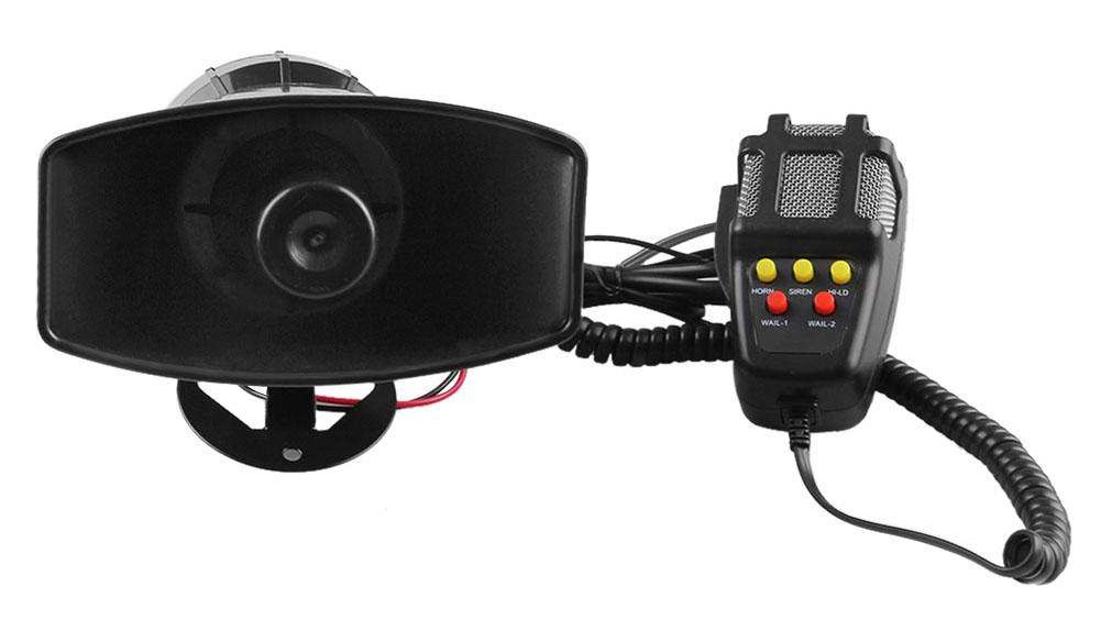 NEW STOCK 12V Vehicle Alarm Siren Horn with Loudspeaker Microphone. NEW ARRIVALS