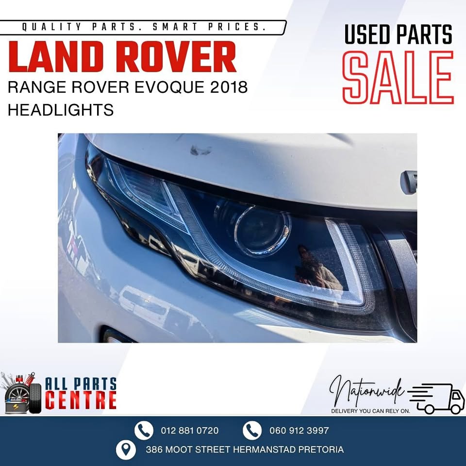 Land Rover Range Rover Evoque 2018 Headlights - Private Seller Land Rover Range Rover Evoque 2018 Headlights - Private Seller