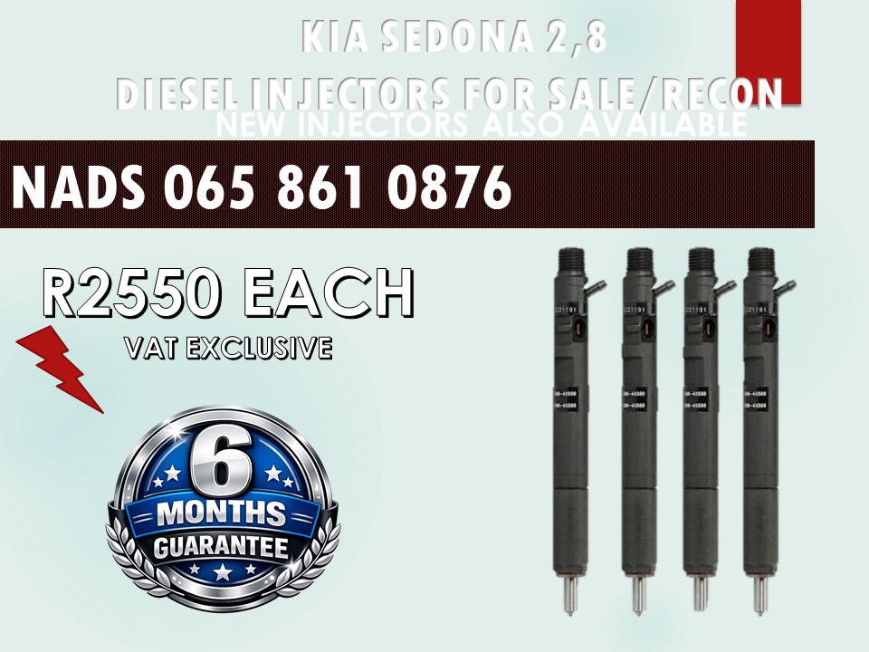 KIA SEDONA 2.8 DIESEL INJECTORS FOR SALE OR TO RECON - Private Seller KIA SEDONA 2.8 DIESEL INJECTORS FOR SALE OR TO RECON - Private Seller