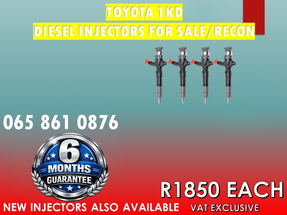 TOYOTA DIESEL INJECTORS FOR SALE NATIONWIDE - Private Seller TOYOTA DIESEL INJECTORS FOR SALE NATIONWIDE - Private Seller