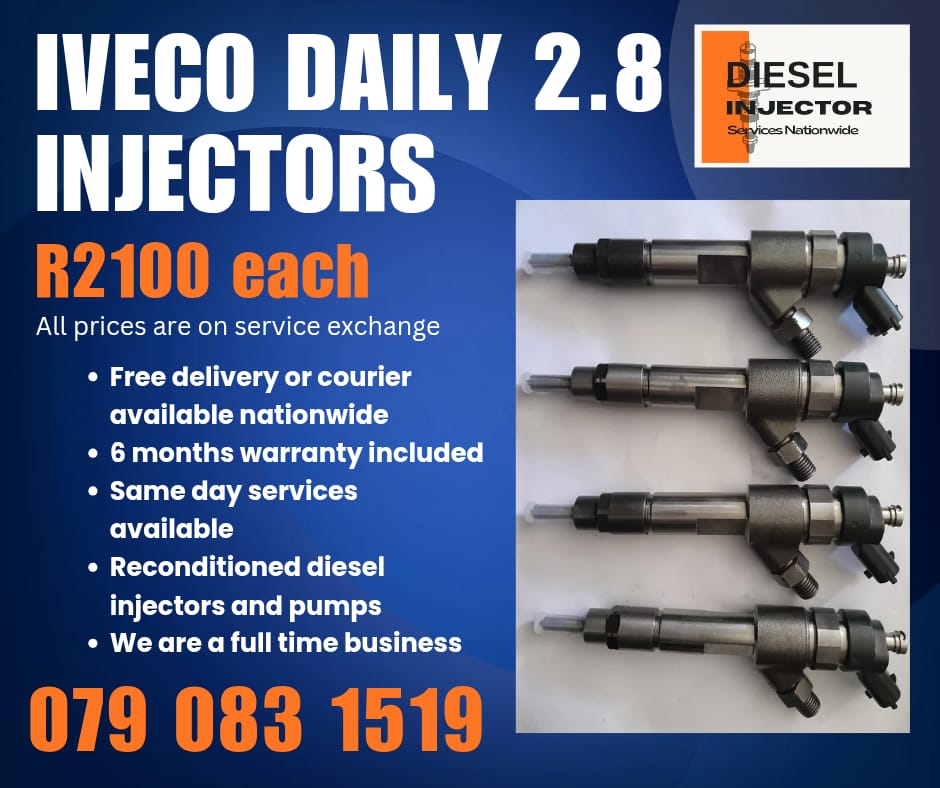 IVECO DAILY 2.8 INJECTORS FOR SALE WITH WARRANTY - Private Seller IVECO DAILY 2.8 INJECTORS FOR SALE WITH WARRANTY - Private Seller
