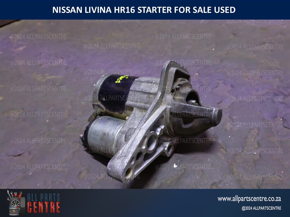 Nissan Livina HR16 starter for sale used - Private Seller Nissan Livina HR16 starter for sale used - Private Seller