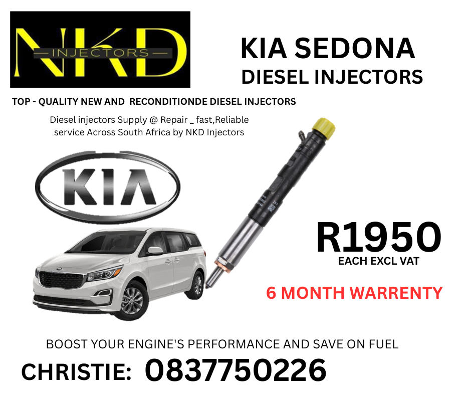 KIA SEDONA 2.8 DIESEL INJECTORS FOR SALE - Private Seller KIA SEDONA 2.8 DIESEL INJECTORS FOR SALE - Private Seller