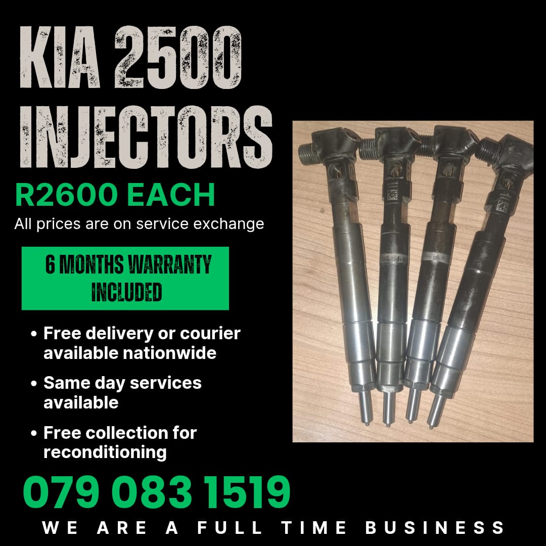 KIA 2500 INJECTORS FOR SALE WITH WARRANTY - Private Seller