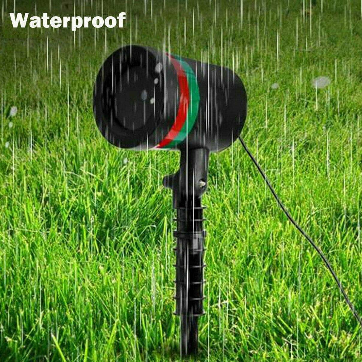 Laser Stage Disco Party Holographic Light Projector, Landscape Garden Outdoor