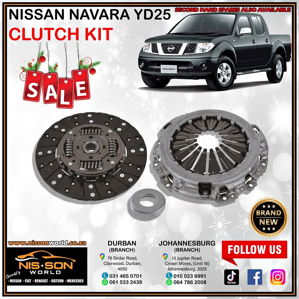 NISSAN NAVARA YD25 CLUTCH KIT - Private Seller NISSAN NAVARA YD25 CLUTCH KIT - Private Seller