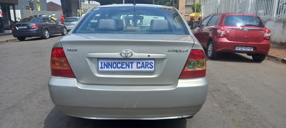 USED 2006 TOYOTA COROLLA 1.4 PETROL, MANUAL  SILVER COLOUR,