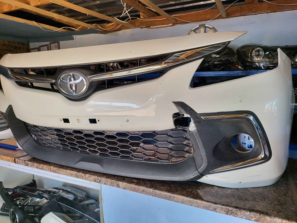2023 Toyota starlet complete front bumper for sale.