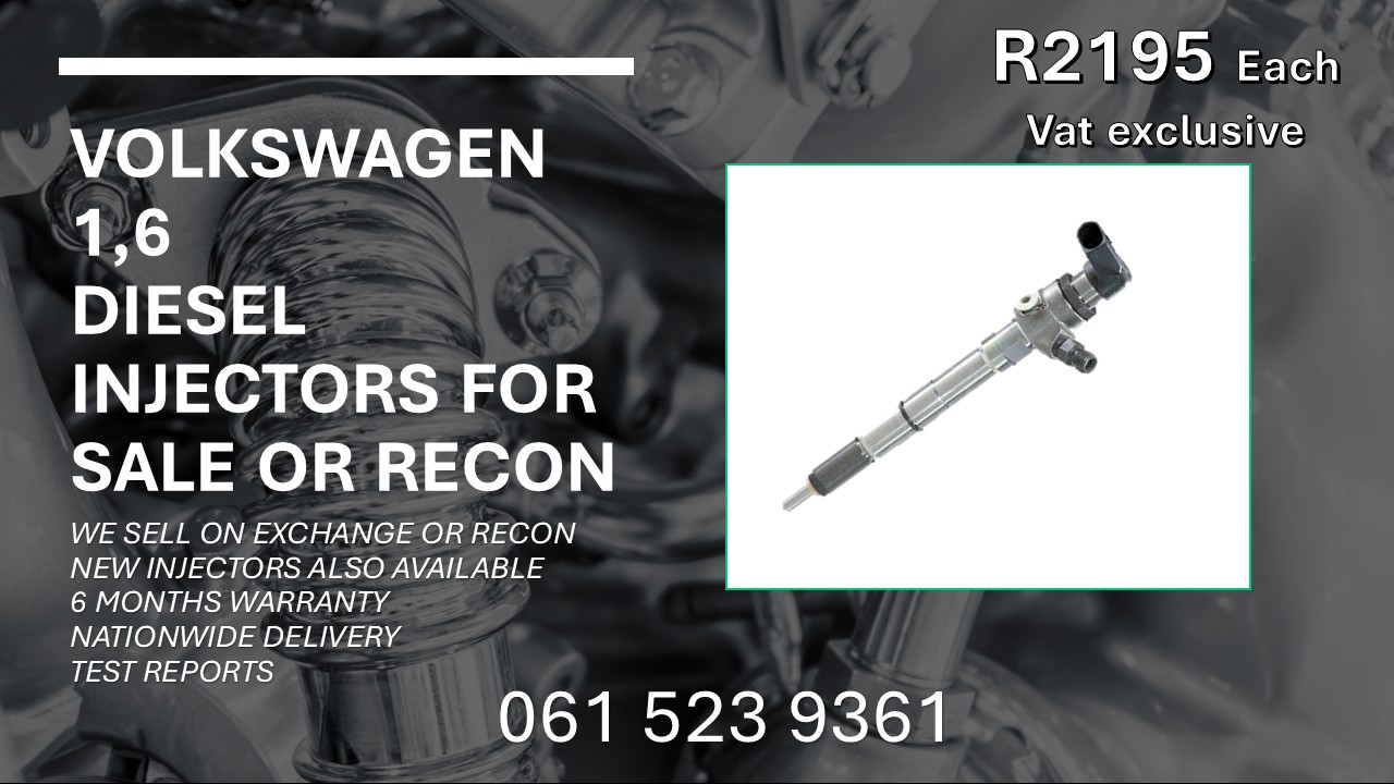 POLO 1.6 DIESEL INJECTORS FOR SALE WITH TEST REPORTS - Private Seller POLO 1.6 DIESEL INJECTORS FOR SALE WITH TEST REPORTS - Private Seller