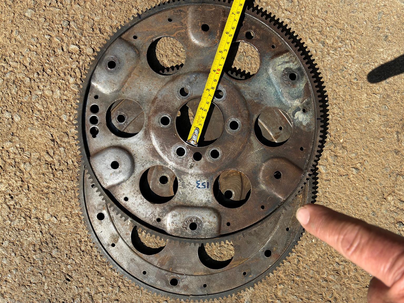 Chevy Flexplate 153 Teeth Flywheel with ring gear - Private Seller