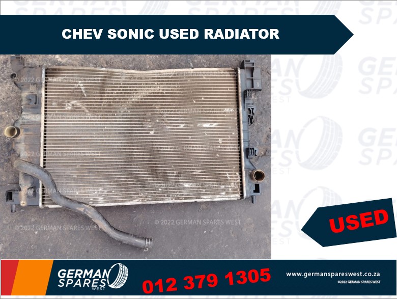 Chev Sonic Used Radiator - Private Seller Chev Sonic Used Radiator - Private Seller