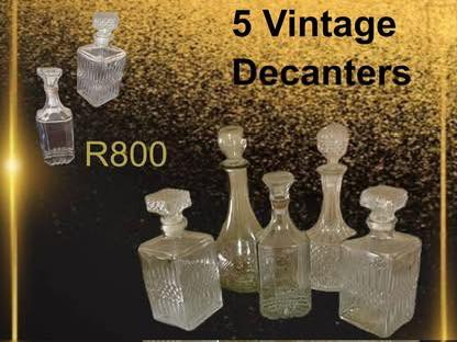 Vintage Decanter Vintage Decanter