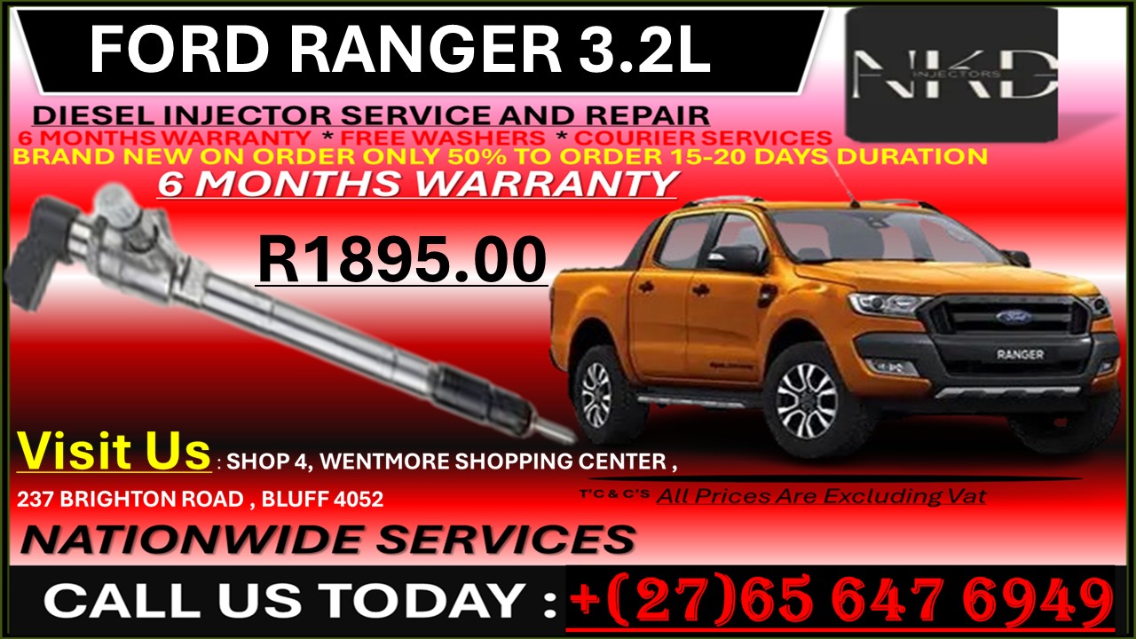 FORD RANGER 3.2 DIESEL INJECTORS - Private Seller FORD RANGER 3.2 DIESEL INJECTORS - Private Seller