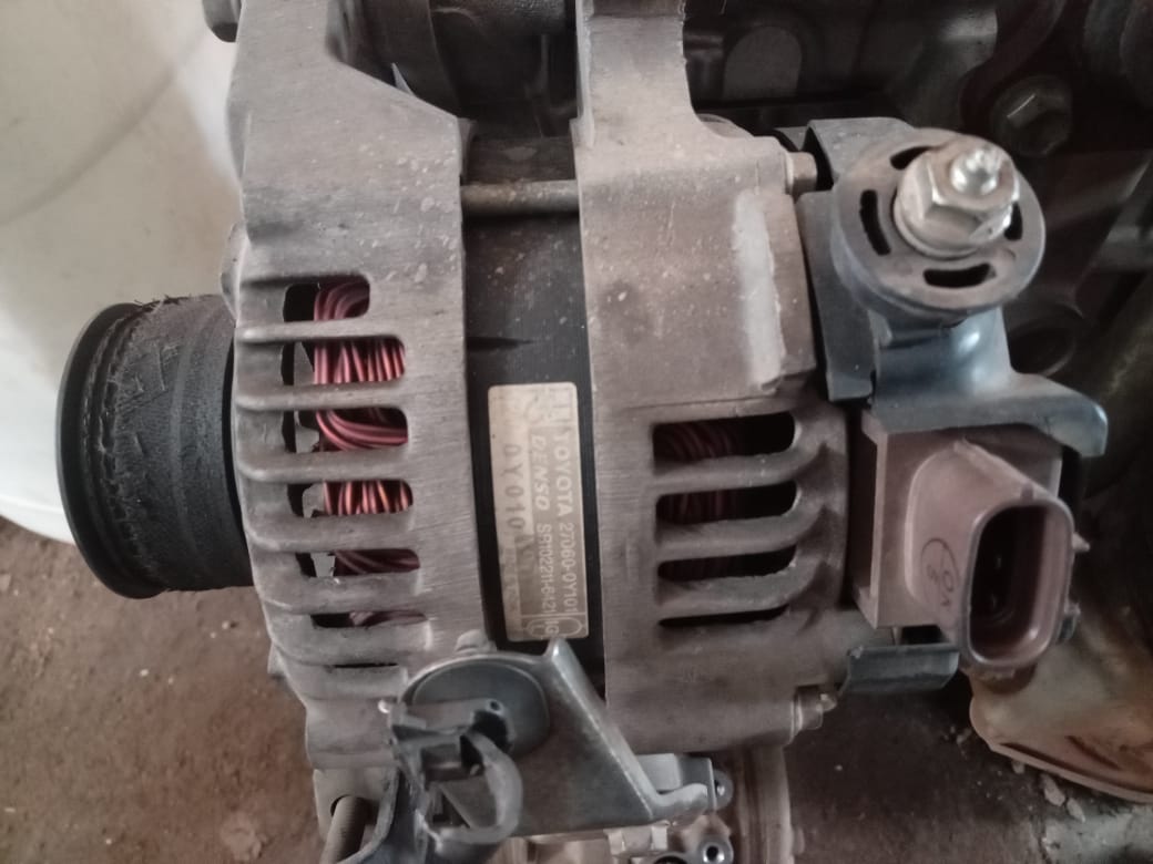 Toyota Etios Sprint XS 1.5 Alternator - Private Seller Toyota Etios Sprint XS 1.5 Alternator - Private Seller