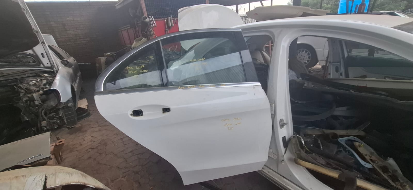 Mercedes C200 W205 Rear Door Shell for Sale (Second Hand) Mercedes C200 W205 Rear Door Shell for Sale (Second Hand)
